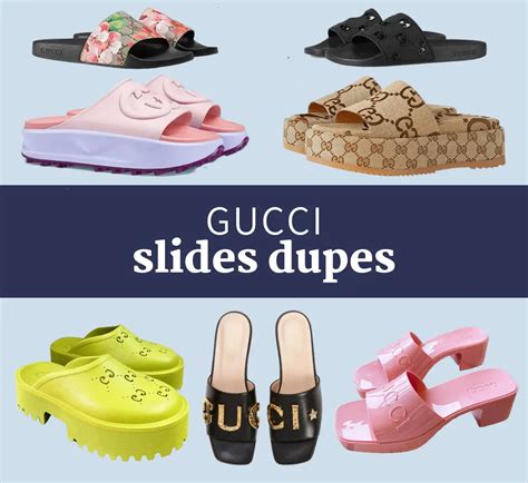 gucci slides women dupe|gucci slides knock off.